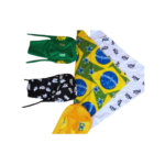 Bandanas personalizadas com estampas promocionais coloridas