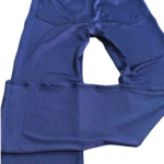 Calça feminina azul para uniformes profissionais