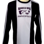 Camiseta preta com estampa Marcelo Nova "O Galope do Tempo"