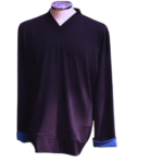 Blusa masculina de manga longa em tecido leve
